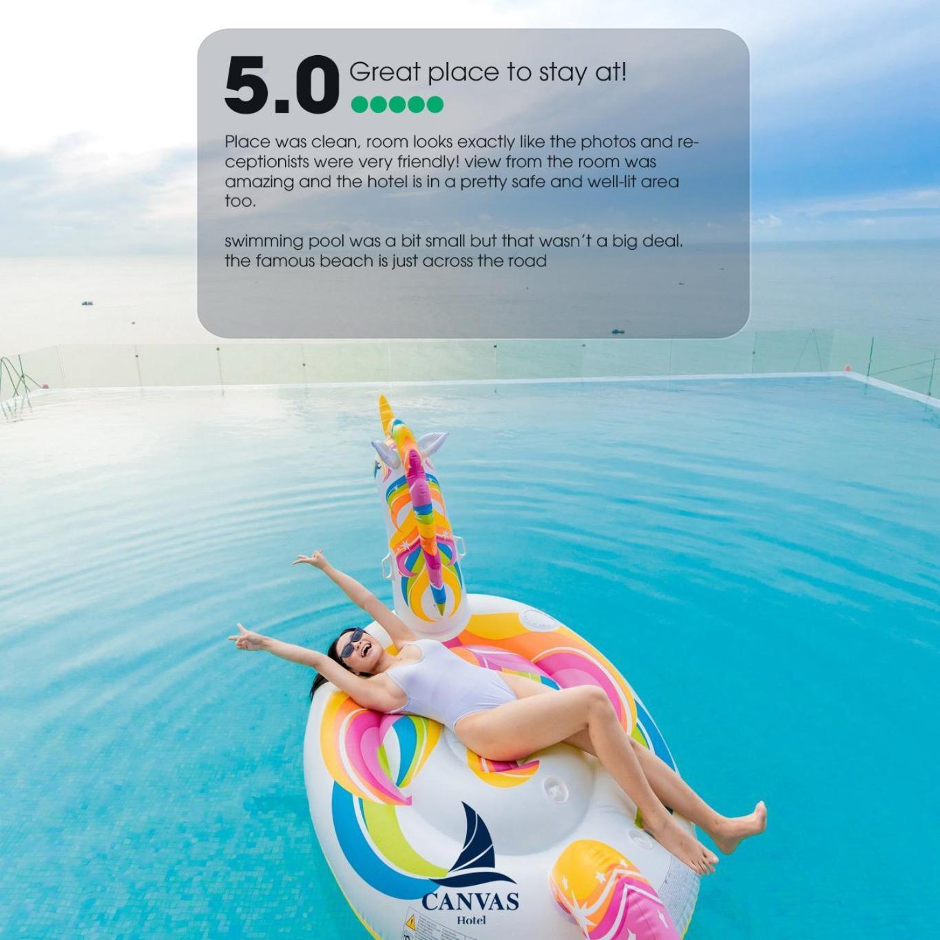 Canvas Danang Beach Hotel Экстерьер фото