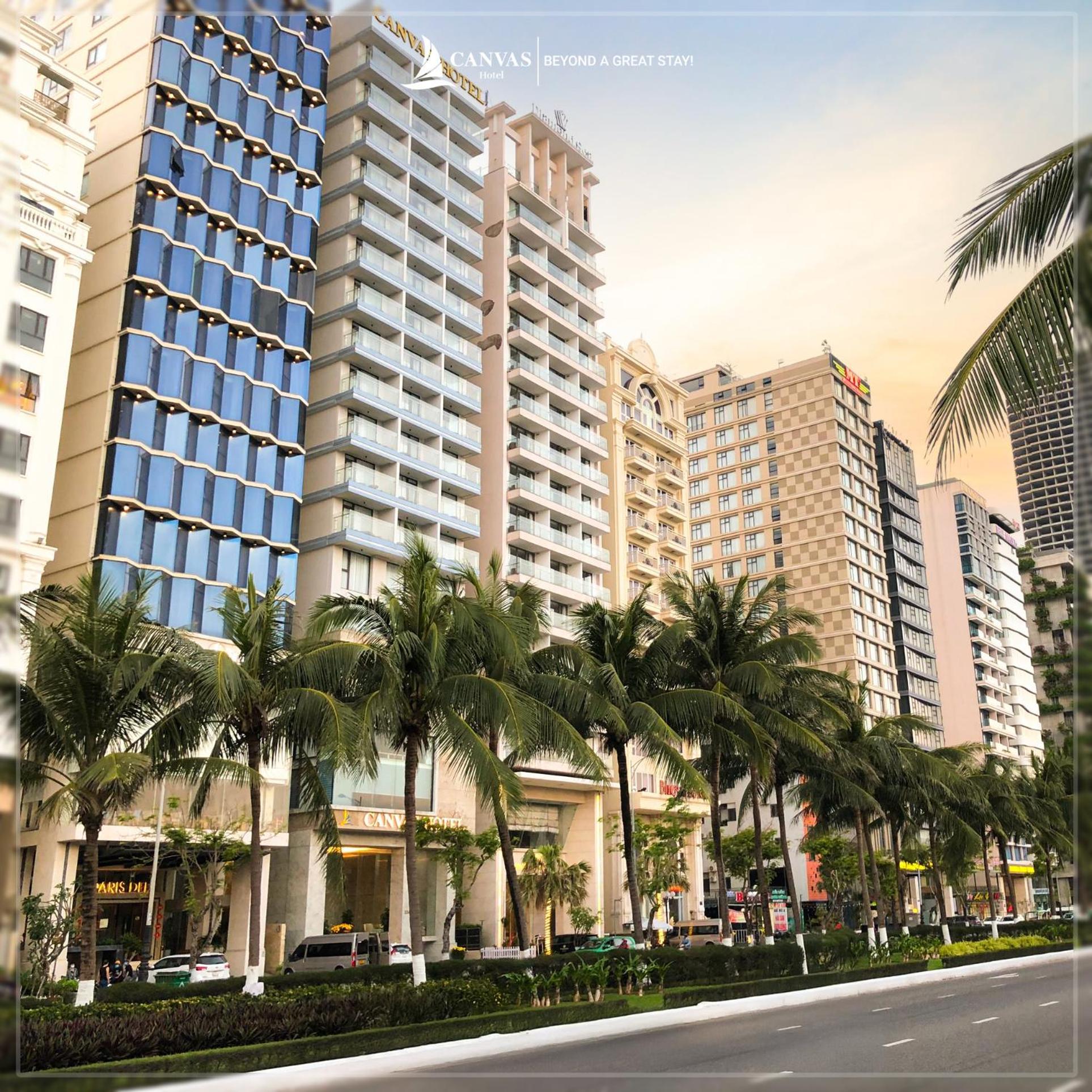 Canvas Danang Beach Hotel Экстерьер фото