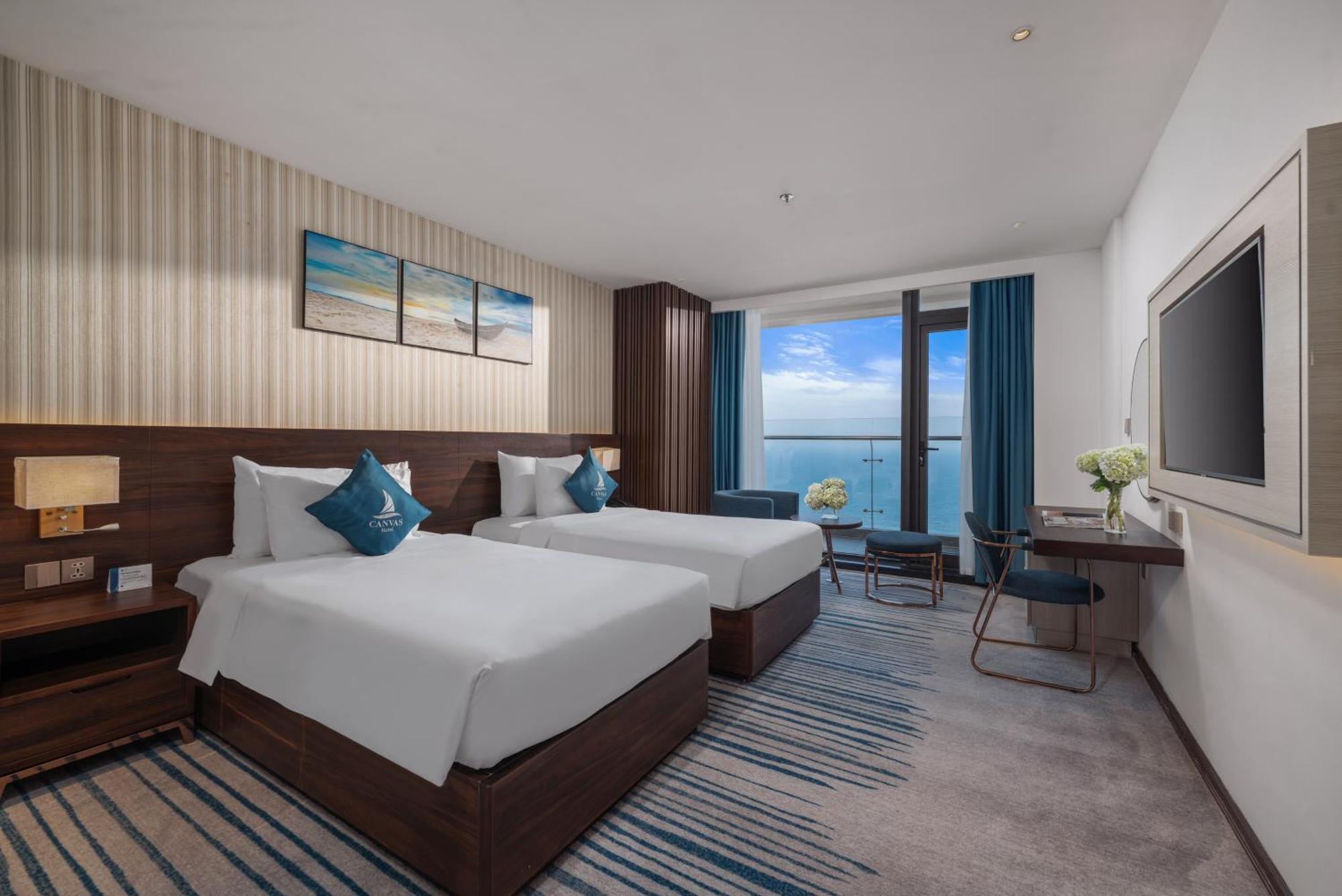 Canvas Danang Beach Hotel Экстерьер фото